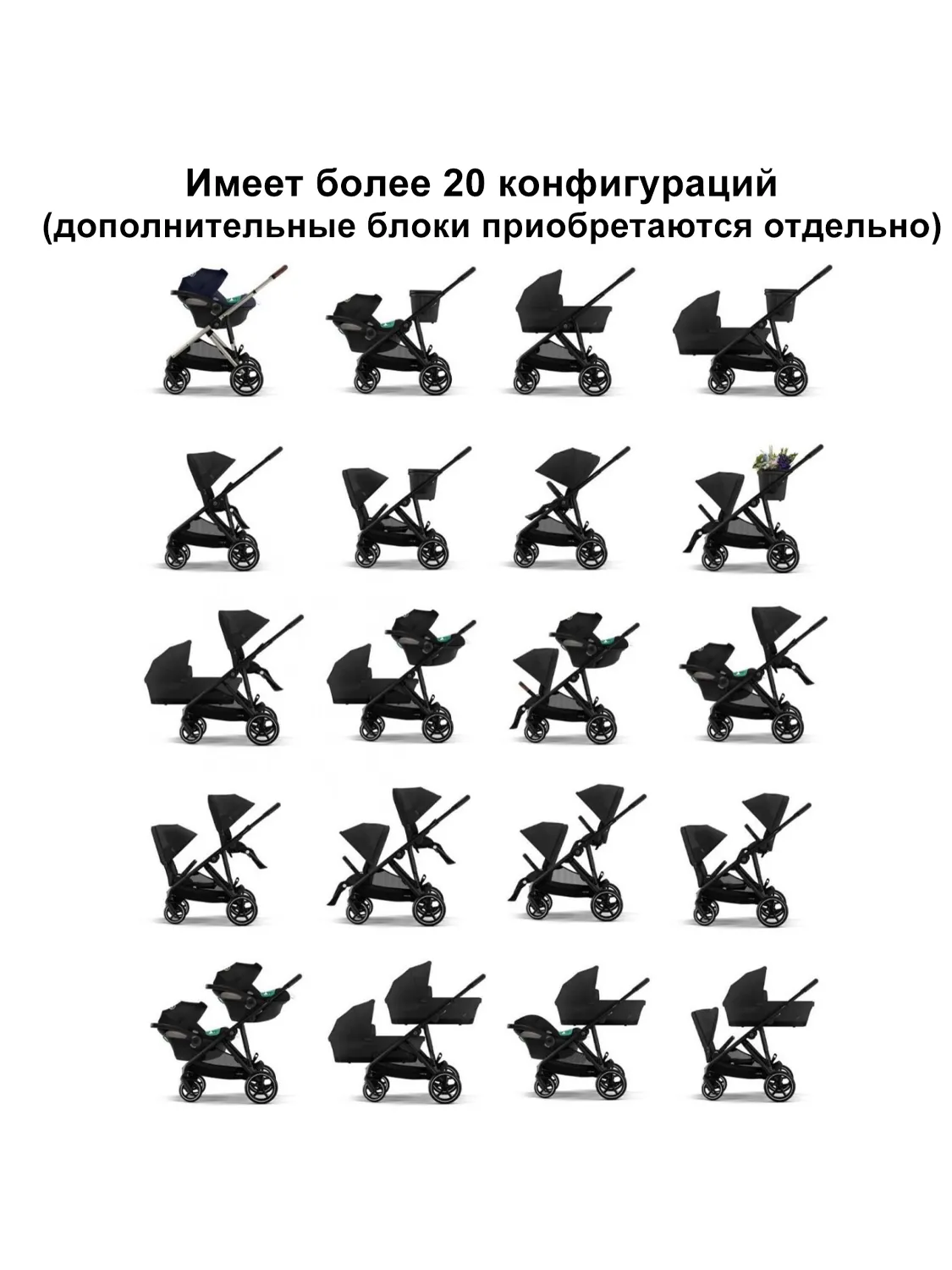 Коляска для погодок Cybex Gazelle S
