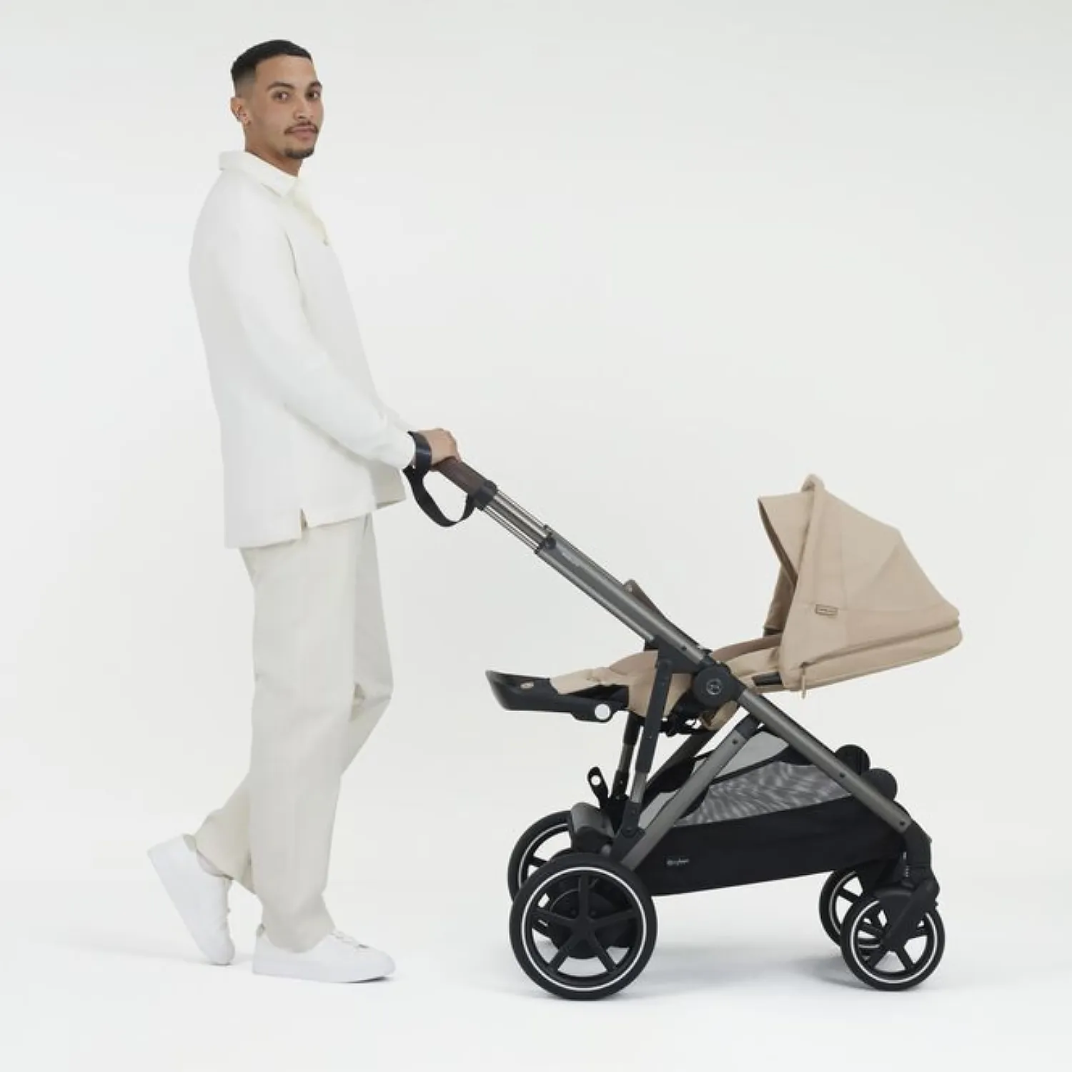 Коляска прогулочная Cybex E-Gazelle S с корзиной