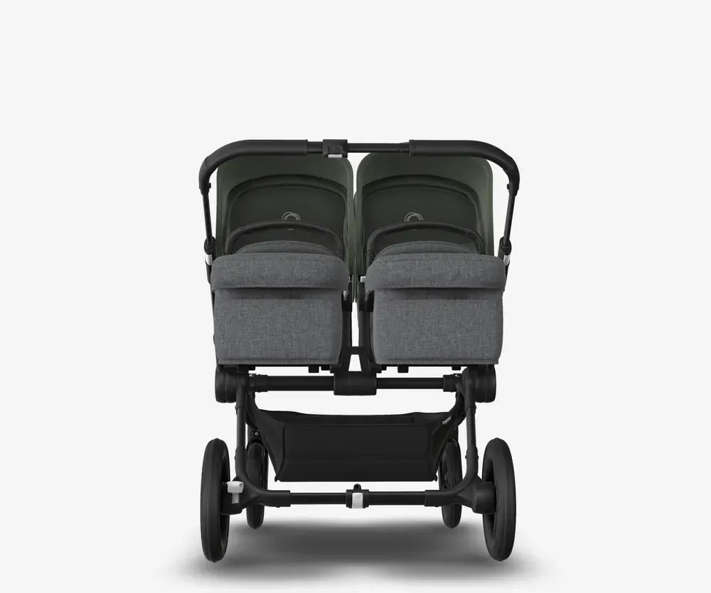 Коляска 2 в 1 Bugaboo Donkey5 Twin шасси Black