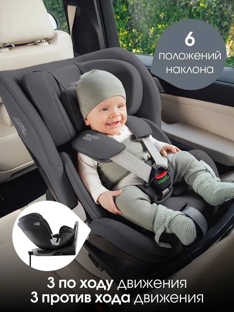 Автокресло 0+/1/2 Britax Roemer Swivel 2