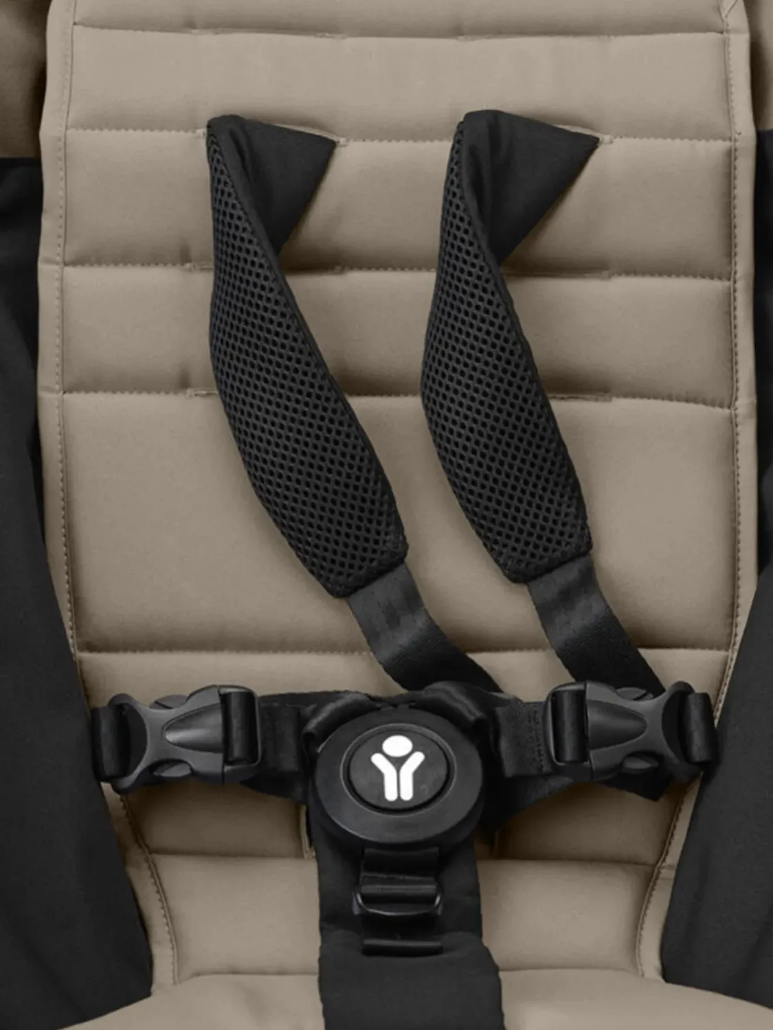 Коляска 2 в 1 Stokke YOYO3 shell, серо-коричневый (taupe), рама черная. Изображение 20