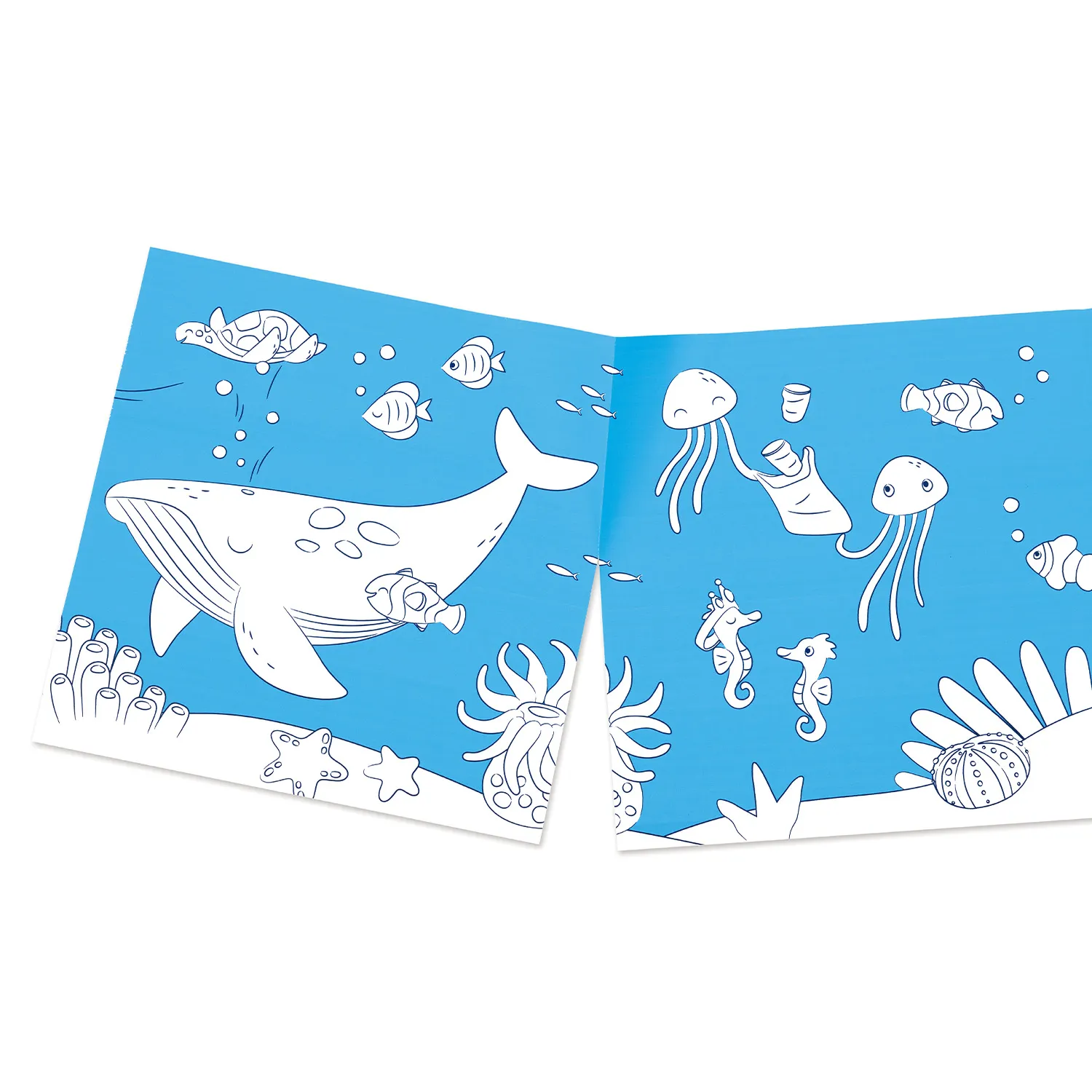 Набор большой игровой HAPE «Юный Пикассо» Раскрась подводный мир E2018_HP