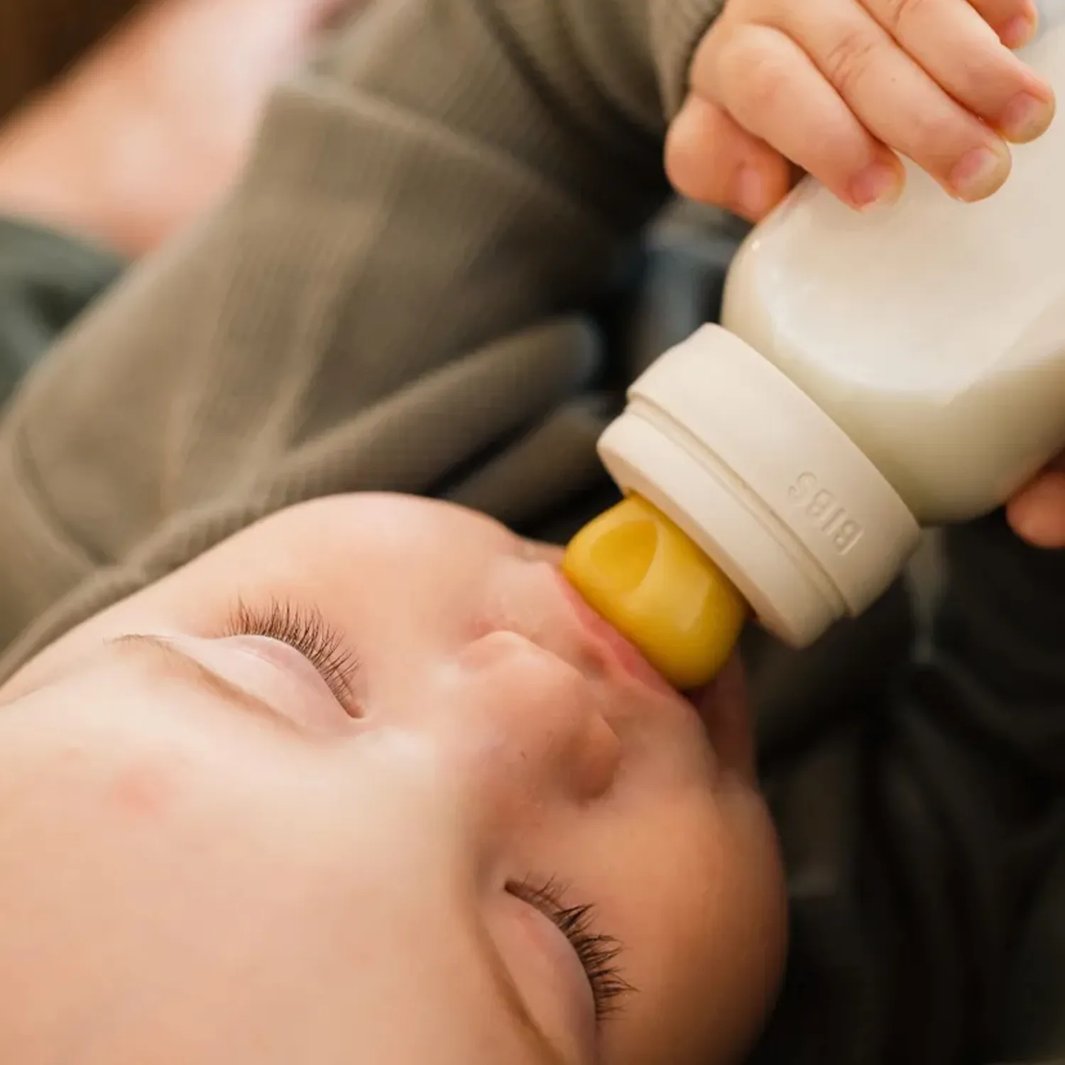 Соска BIBS латексная для бутылочки быстрый поток, 2 шт.