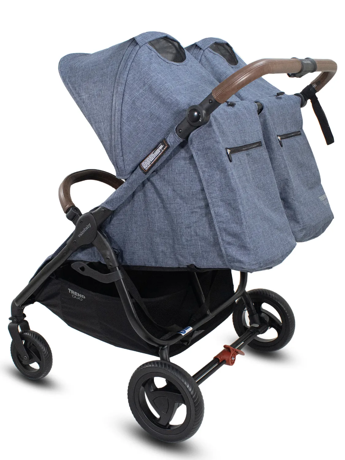 Коляска для двойни 2 в 1 Valco Baby Snap Duo Trend + накидки на ножки