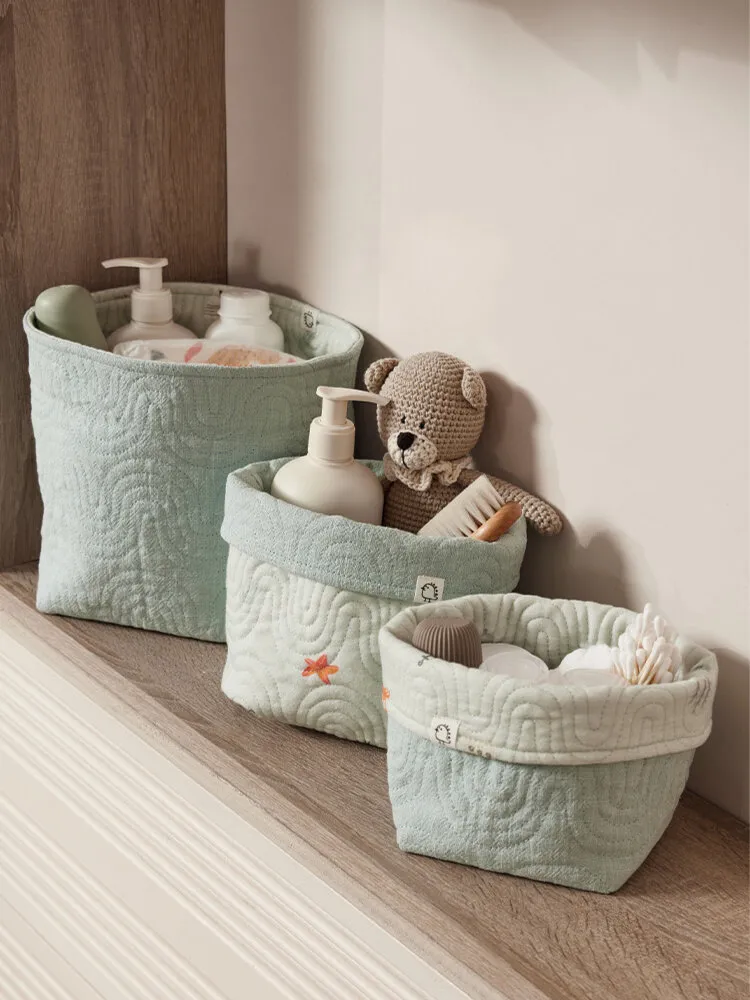 Корзины для хранения BUBA KIDS 3 шт. Тихий океан/Речная вода BKBASK102. Изображение 6
