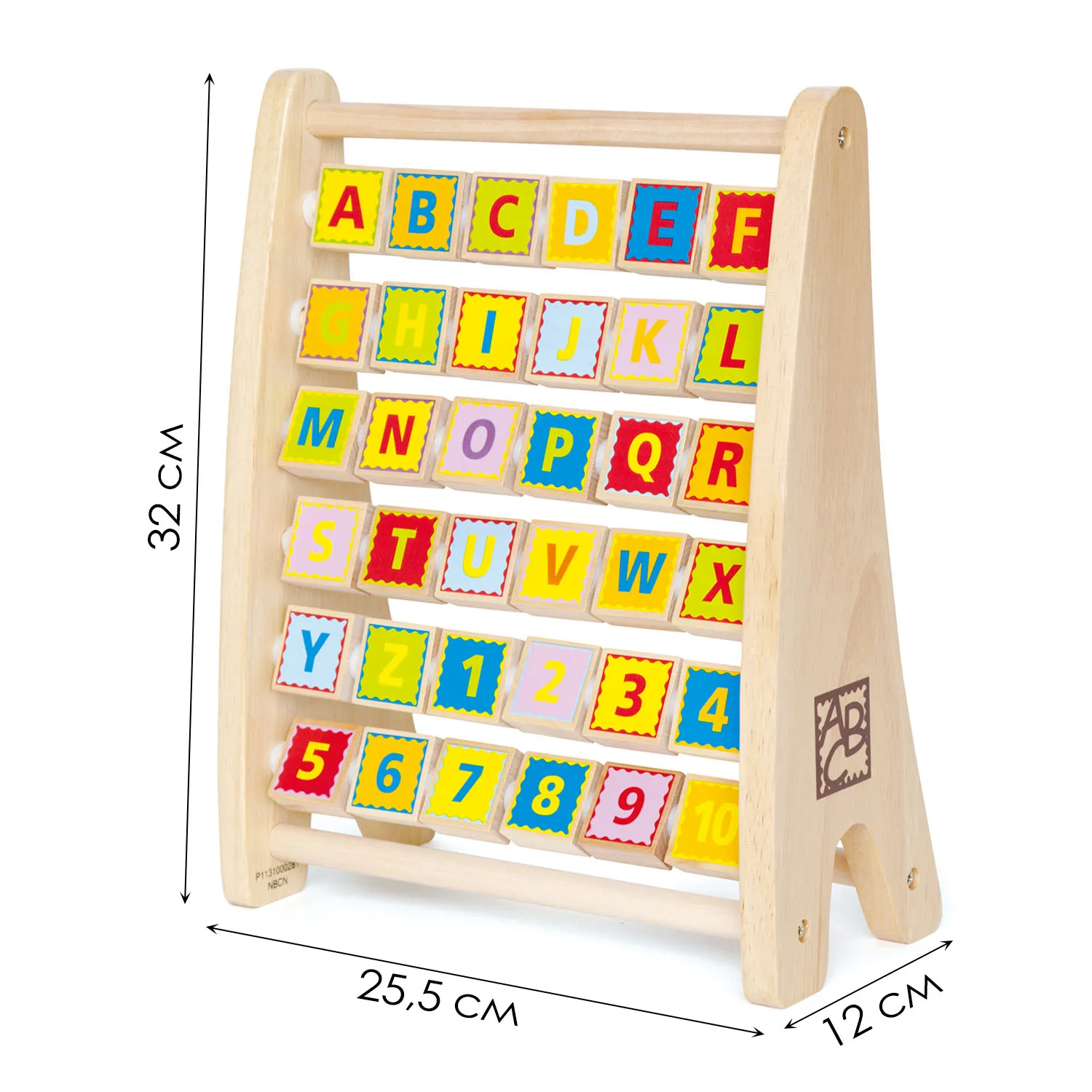 Набор игровой Hape «Счеты» Английский алфавит E1002_HP