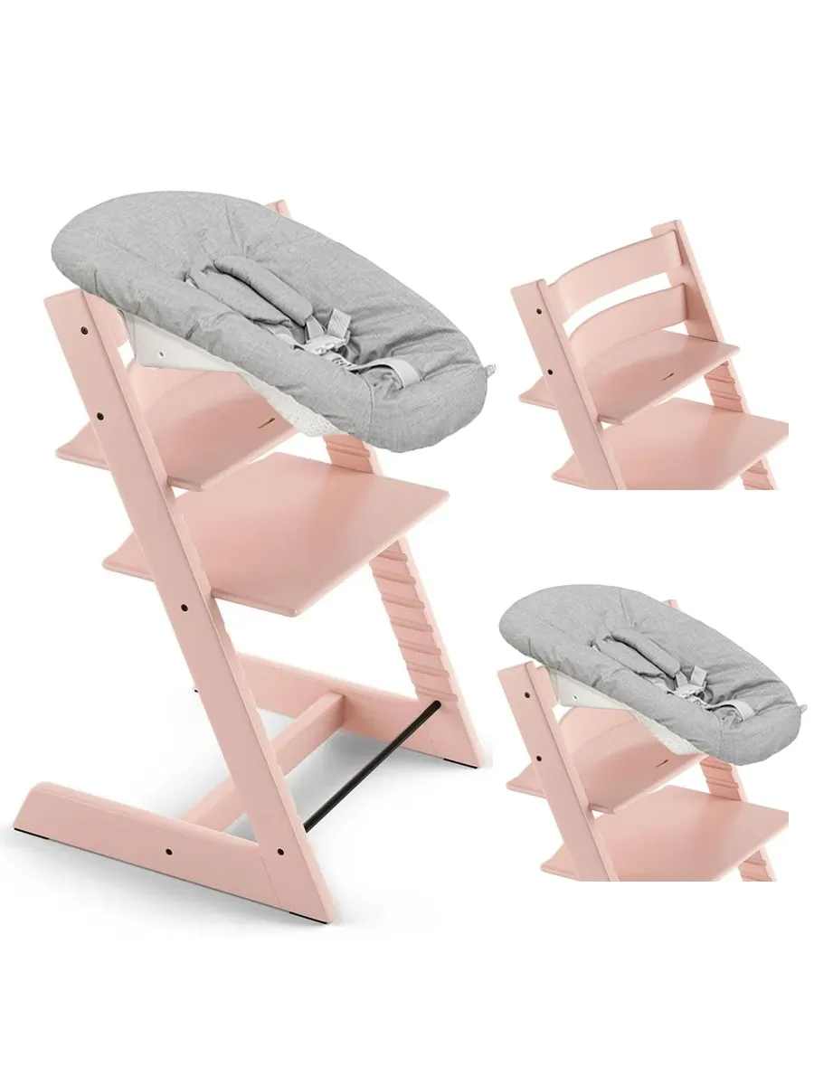 Стульчик растущий для новорожденных Stokke Tripp Trapp бук с сиденьем Newborn
