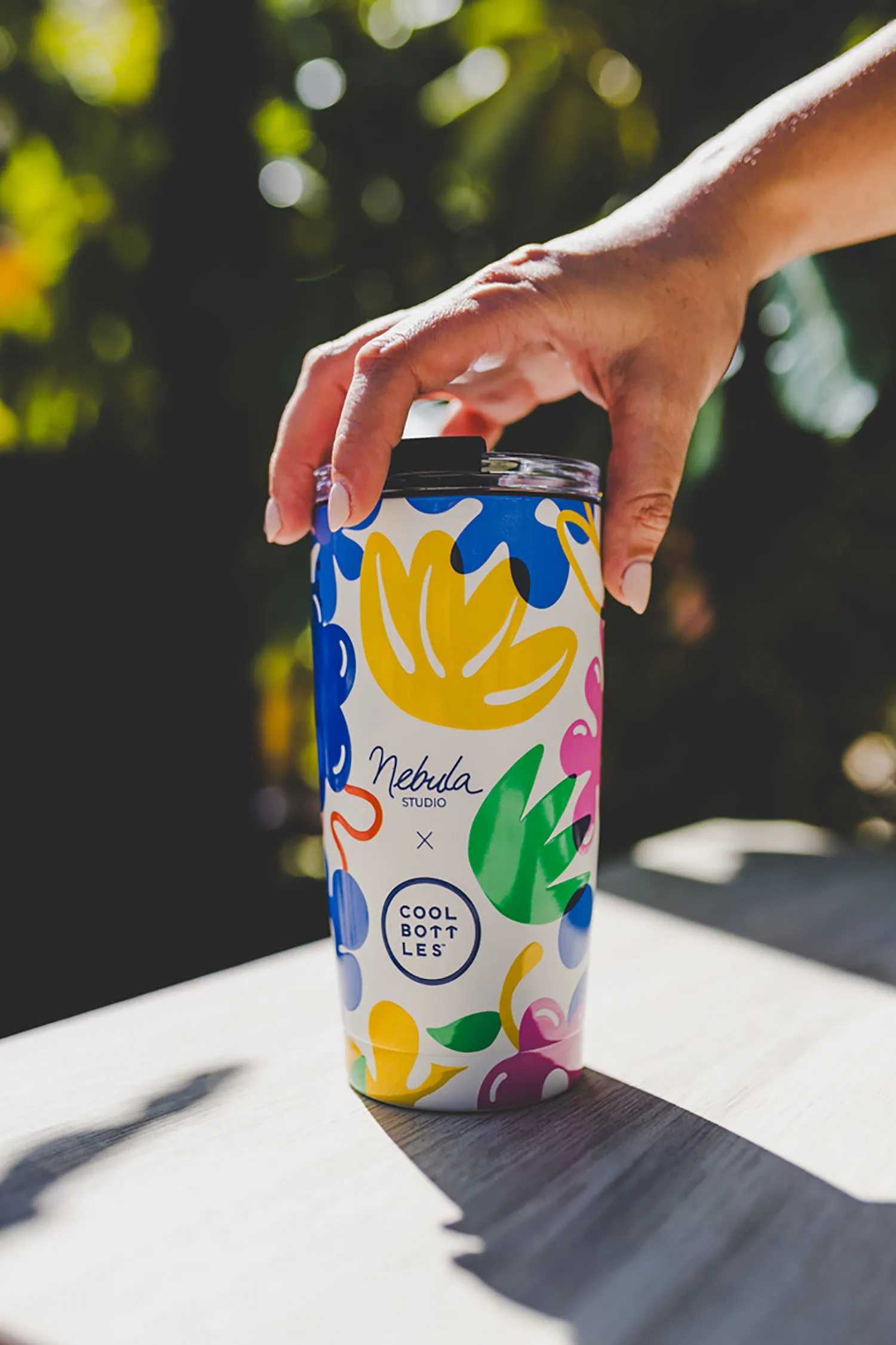 Термокружка Cool Bottles Tumbler Nebula Studio Floral Madness 550 мл CBT55FLM