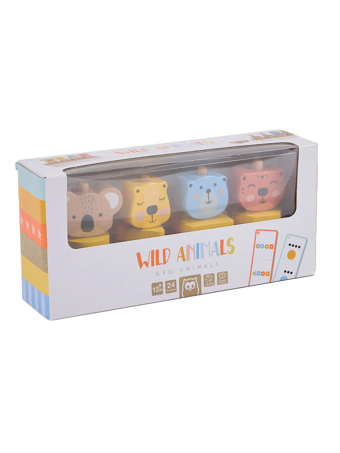 Игрушка развивающая Eurekakids «В мире животных» Сортер