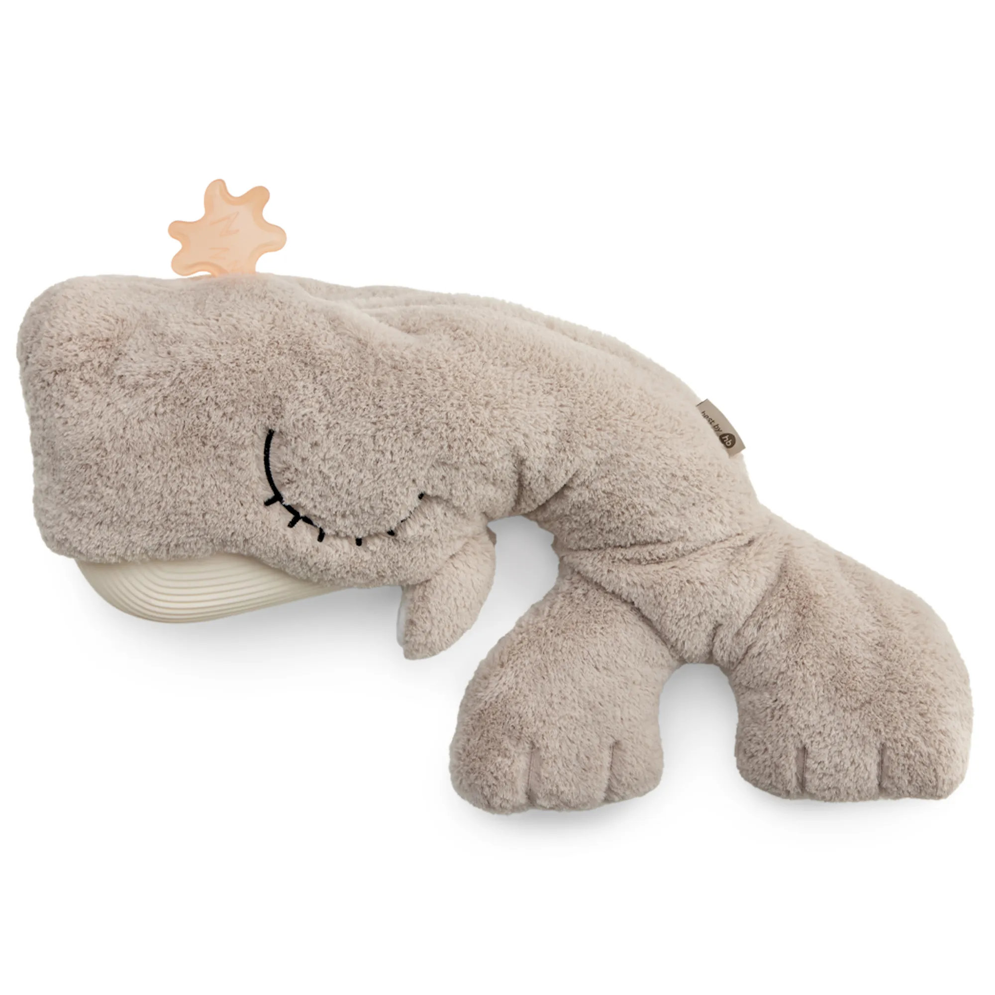 Игрушка Happy Baby мягкая для засыпания WALLY THE WHALE «УОЛЛИ ЗЕ УЭЙЛ» beige 331952