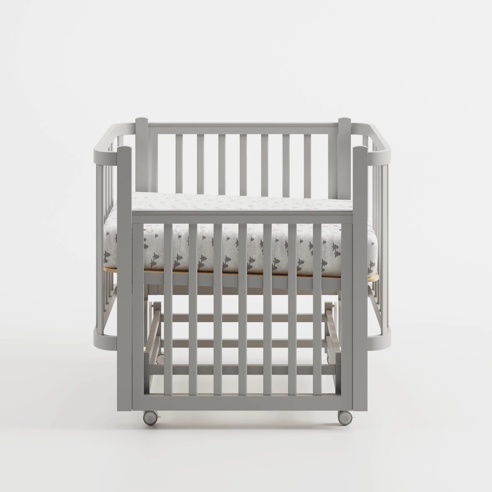 Кроватка детская ANTEMI Terra Light New с маятником 100х70