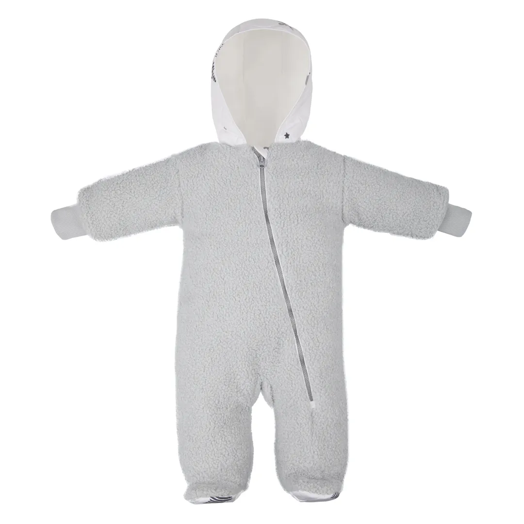 Комбинезон детский утепленный Mansita Teddy цвет nova-серый