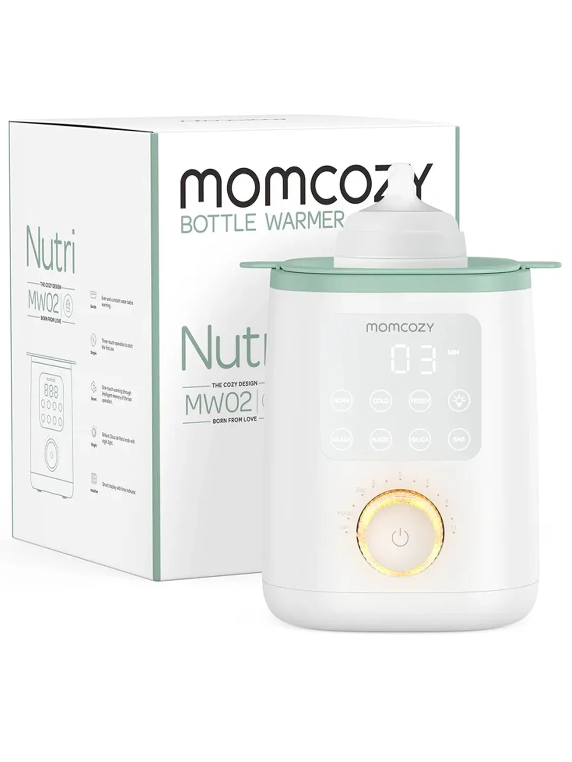 Подогреватель Momcozy для бутылочек 9 в 1 MW02