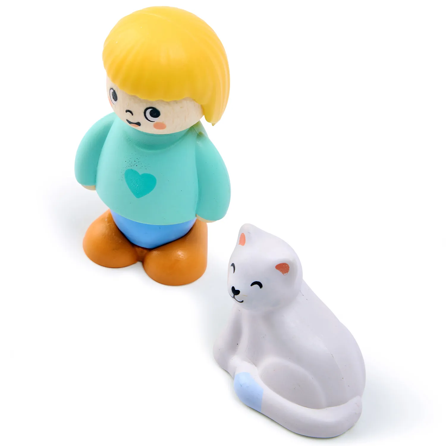 Набор игровой HAPE «Девочка и кошка» (детская иллюстрированная книга Hape Land) E3430_HP