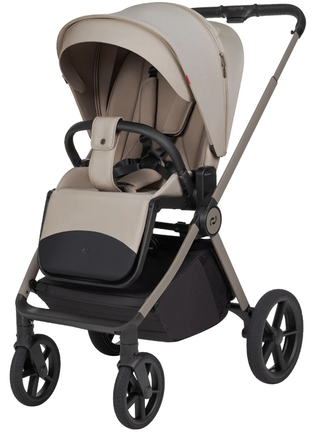 Коляска 2 в 1 CARRELLO Ultra F CRL-6557, бежевый (intense beige). Изображение 3