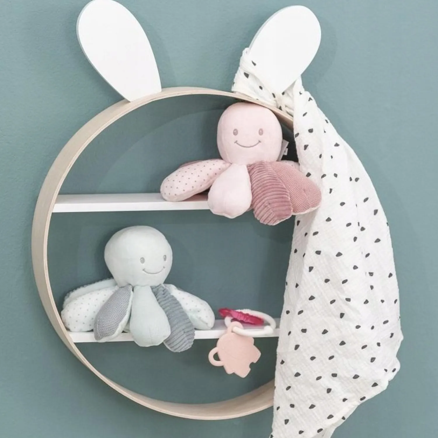 Прорезыватель Nattou Lapidou силиконовый охлаждающий