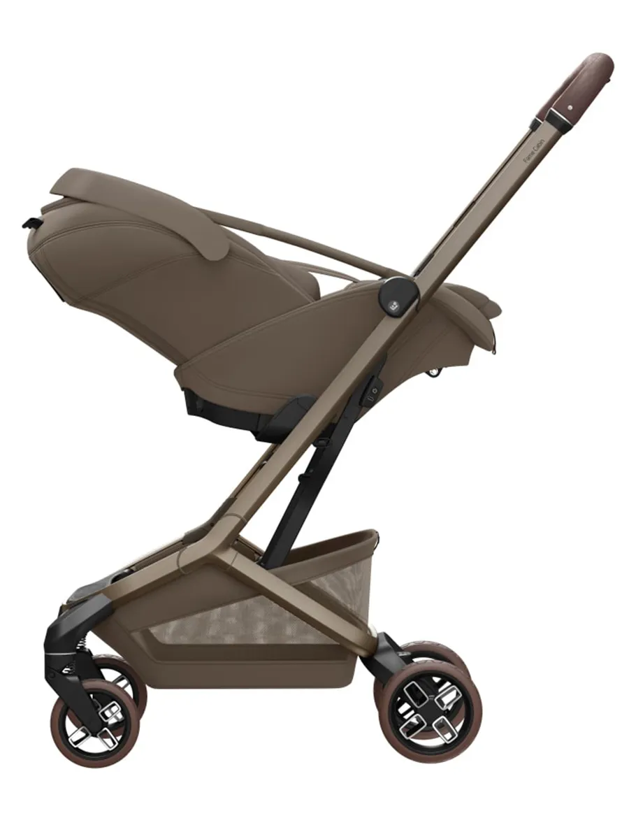 Автокресло 0+ Maxi-Cosi Coral Slide Pro, бежевый (oak truffle). Изображение 6