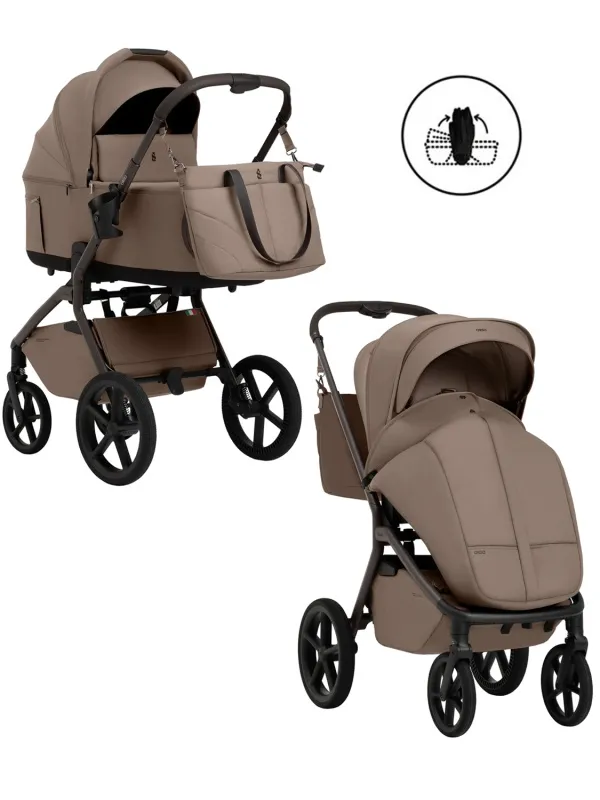 Коляска 2 в 1 SBL /Sweet Baby Orso Black. Изображение 44