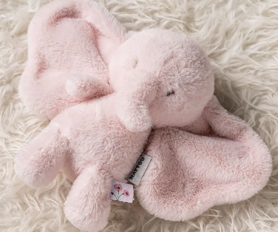 Игрушка мягкая Nattou Soft toy FANFAN Слонёнок pink 759021