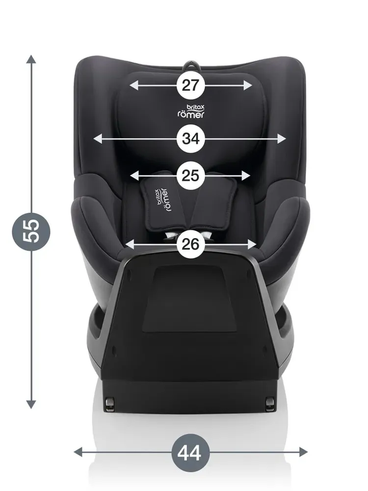 Автокресло 0+/1 Britax Roemer Dualfix Plus + вкладыш для комфорта