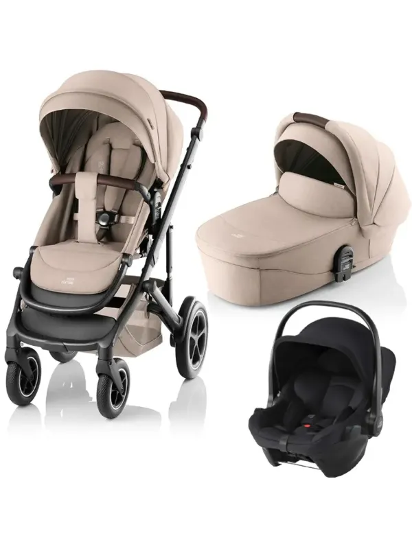 Комплект 3 в 1 Britax Roemer Smile 5Z Style Carbon Black + BS CORE Space Black. Изображение 20