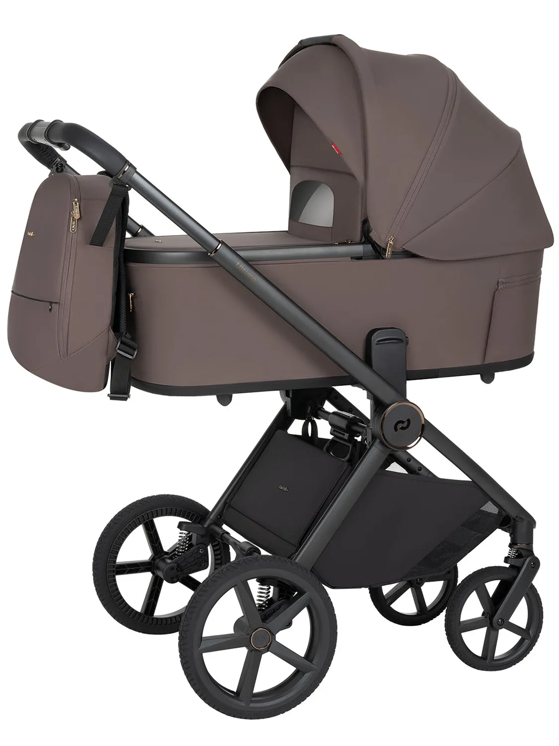 Коляска 2 в 1 Carrello Ultimo F CRL-6701, коричневый (lucky brown). Изображение 2