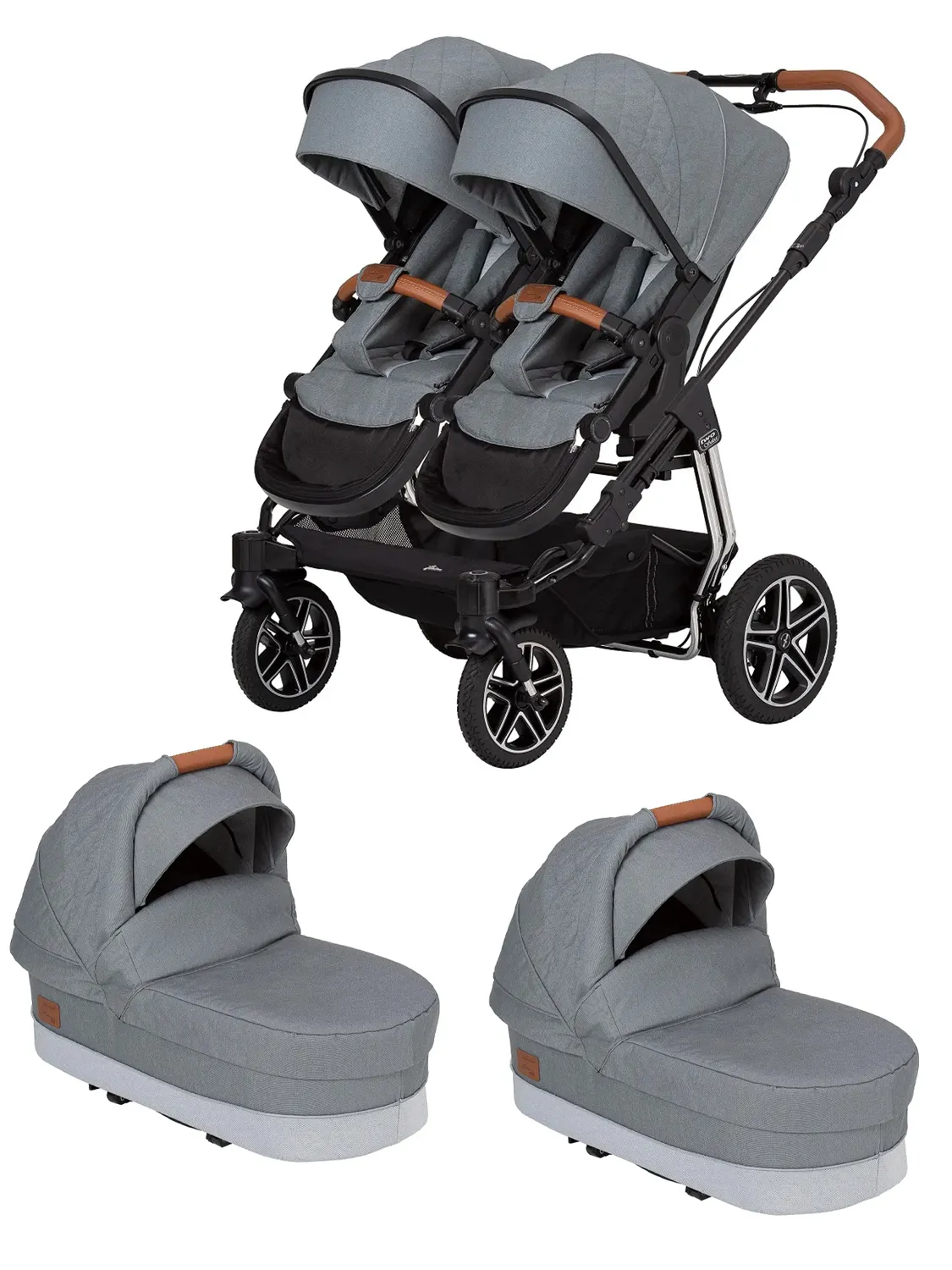 Коляска для двойни 2 в 1 Hartan Two Select