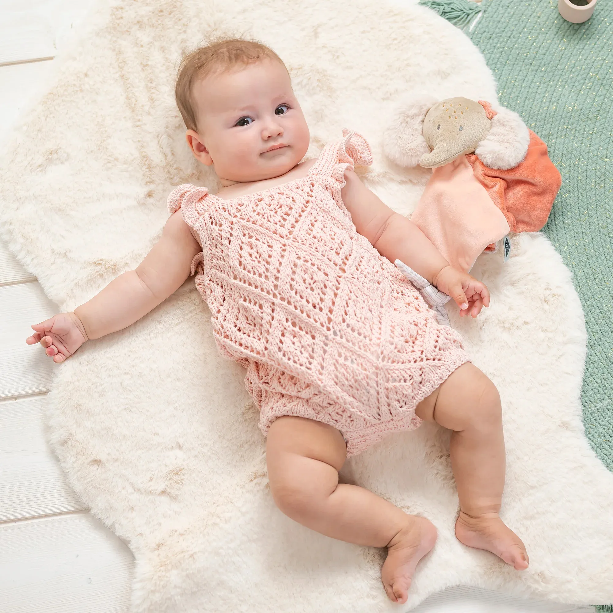 Игрушка мягкая Nattou Doudou FLO, ERNEST & OLI Слоник 682060