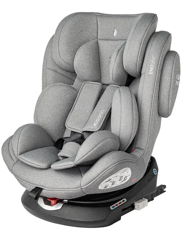Автокресло 0+/1/2/3 Osann ENO 360° Universe Green, с рождения до 12 лет, до 36 кг, поворотное, Isofix, зеленый. Изображение 22