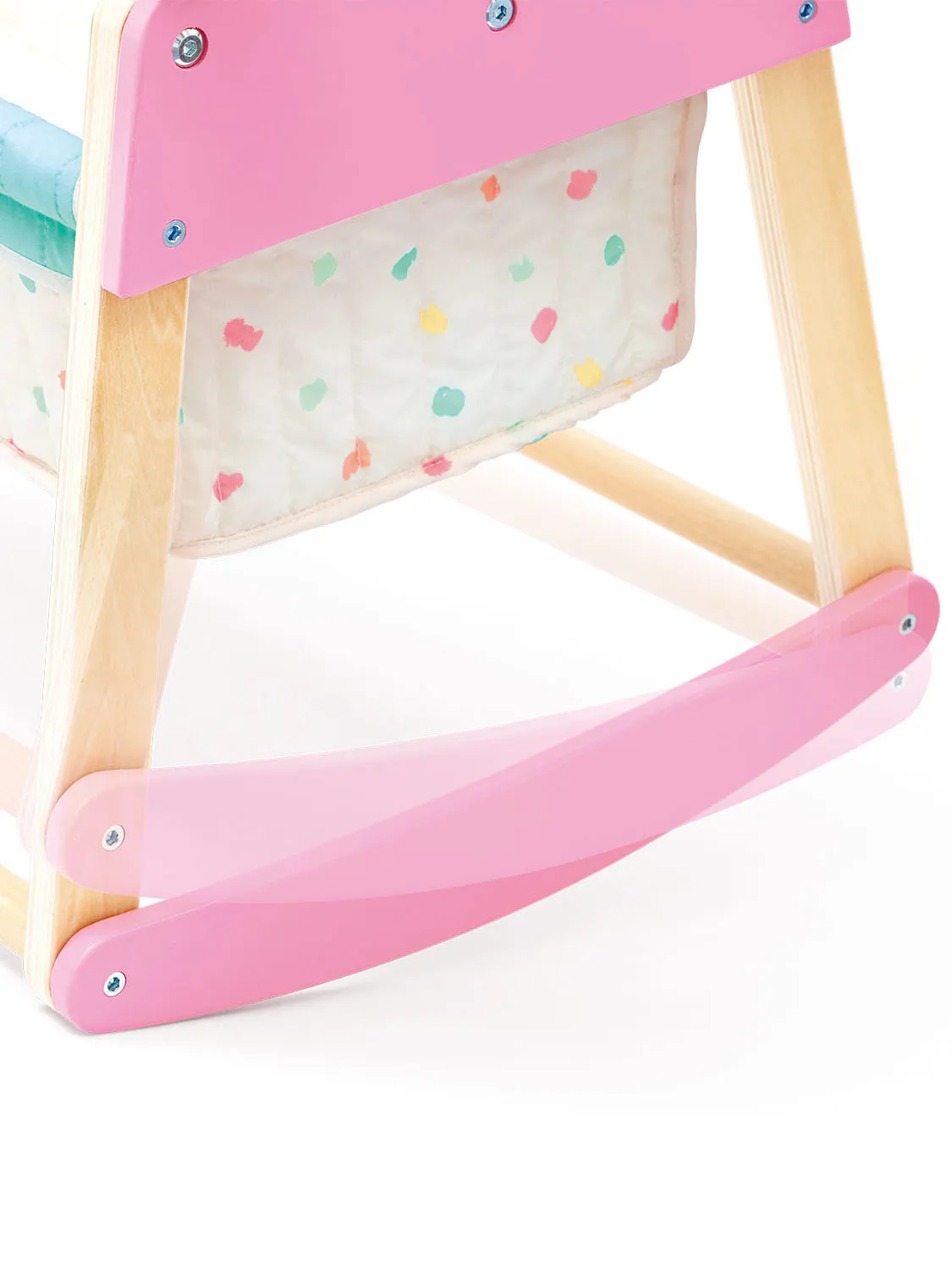 Люлька для куклы HAPE «Играем вместе» E3608_HP