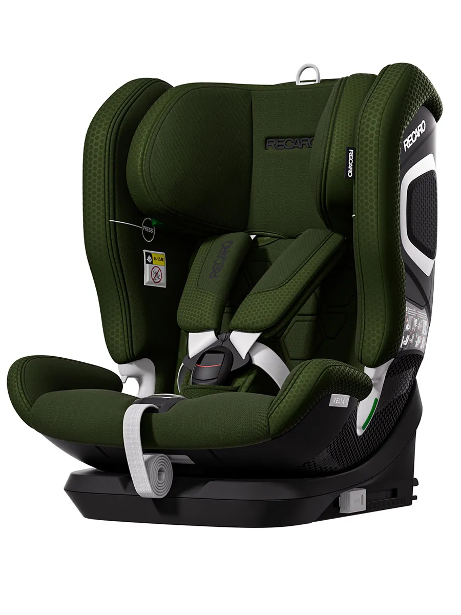 Автокресло 1/2/3 RECARO Velix 1, зеленый (epic green), от 15 месяцев до 12 лет, 9-36 кг, isofix. Изображение 2
