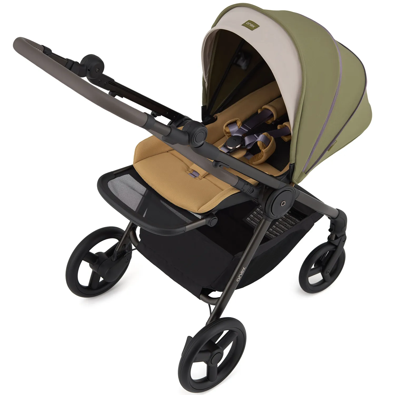 Коляска 2 в 1 ANEX iQ Premium 2025 Hugg