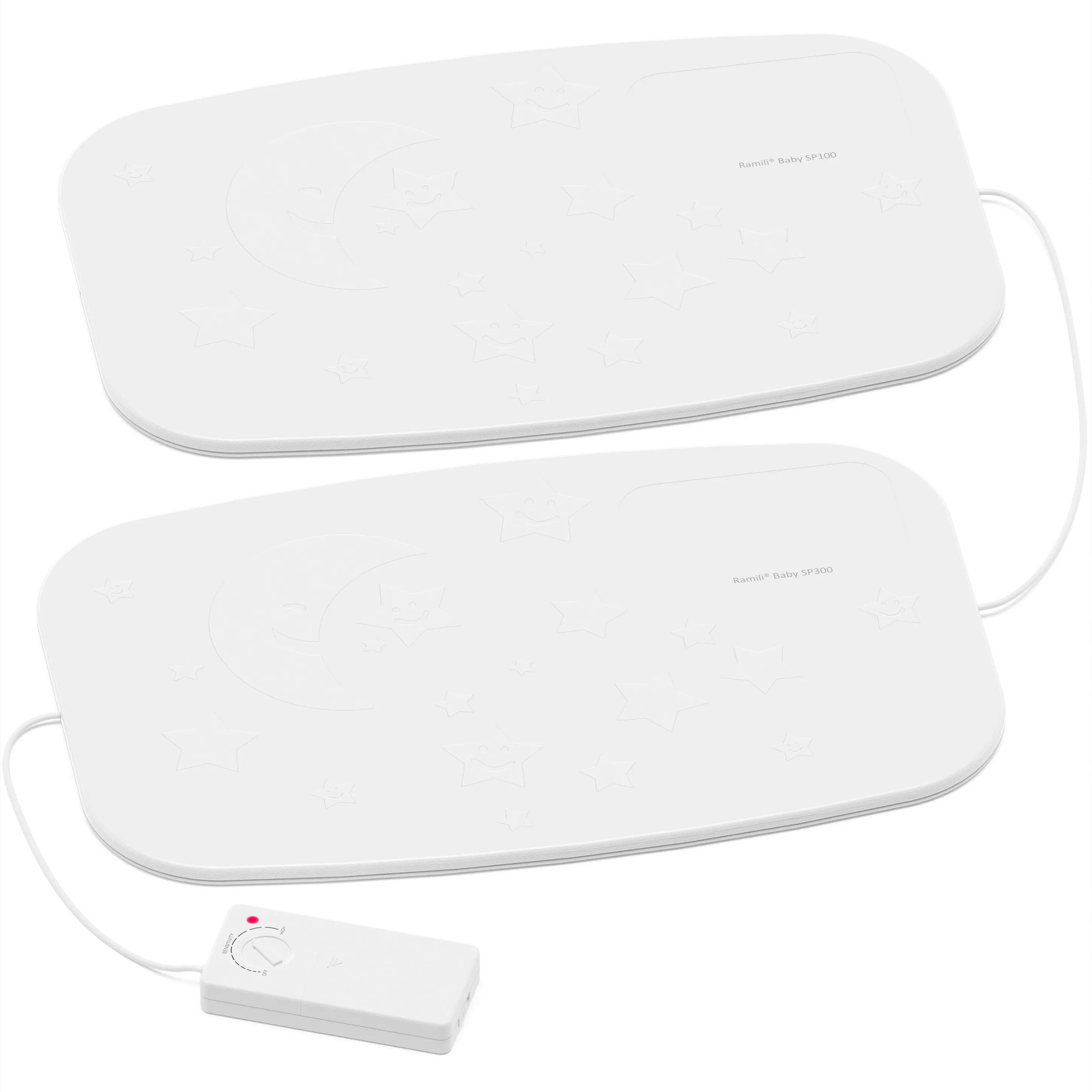 Видеоняня Ramili Baby с двойным монитором дыхания 3 в 1 Wi-Fi Full HD радио с повышенной дальностью RV1800SP2
