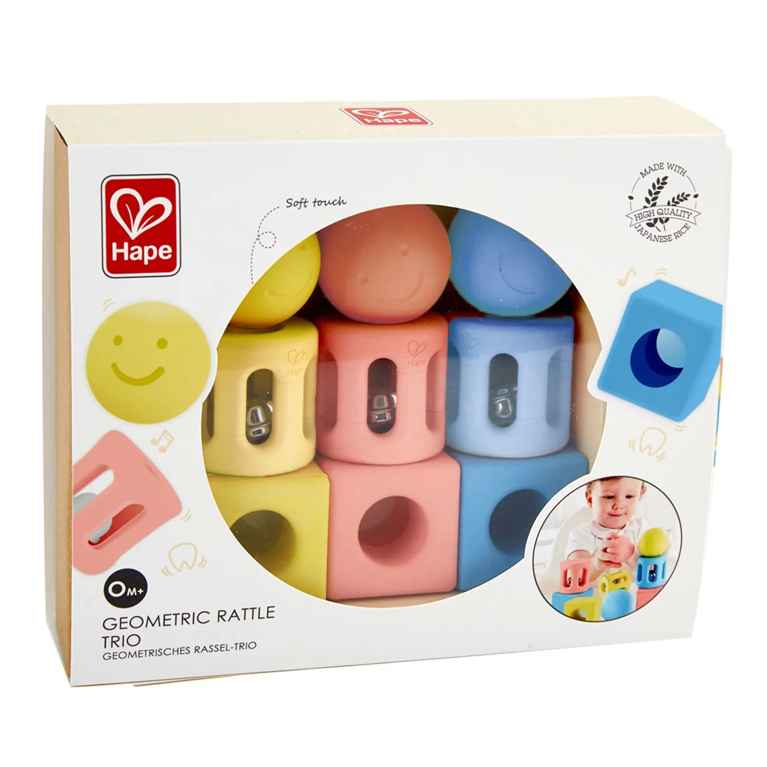 Конструктор-погремушка Hape «Улыбка»