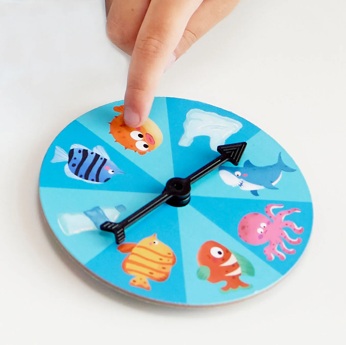 Игра настольная HAPE детская «Играем вместе», Эко Рыбалка E1104_HP