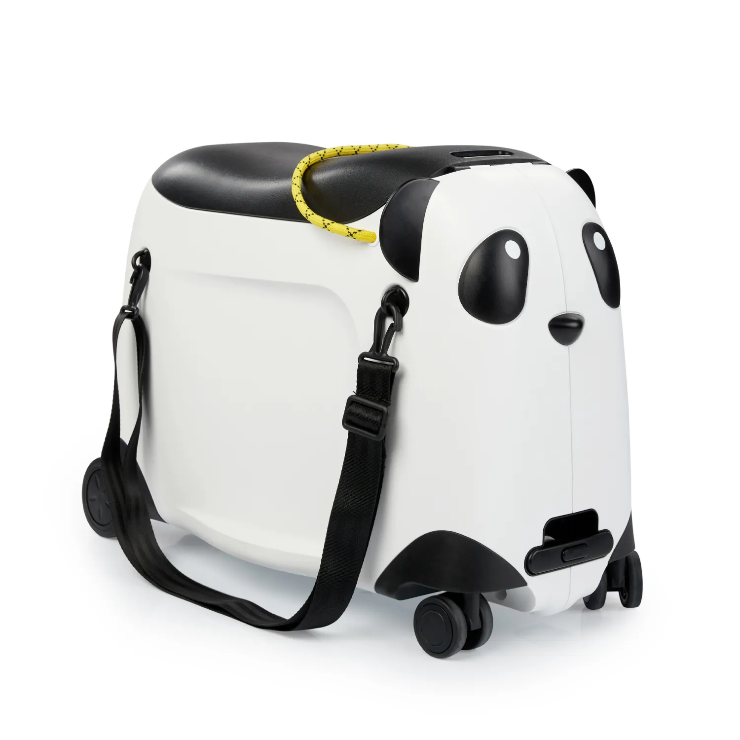 Чемодан-каталка Happy Baby Panda на колесиках New 40036