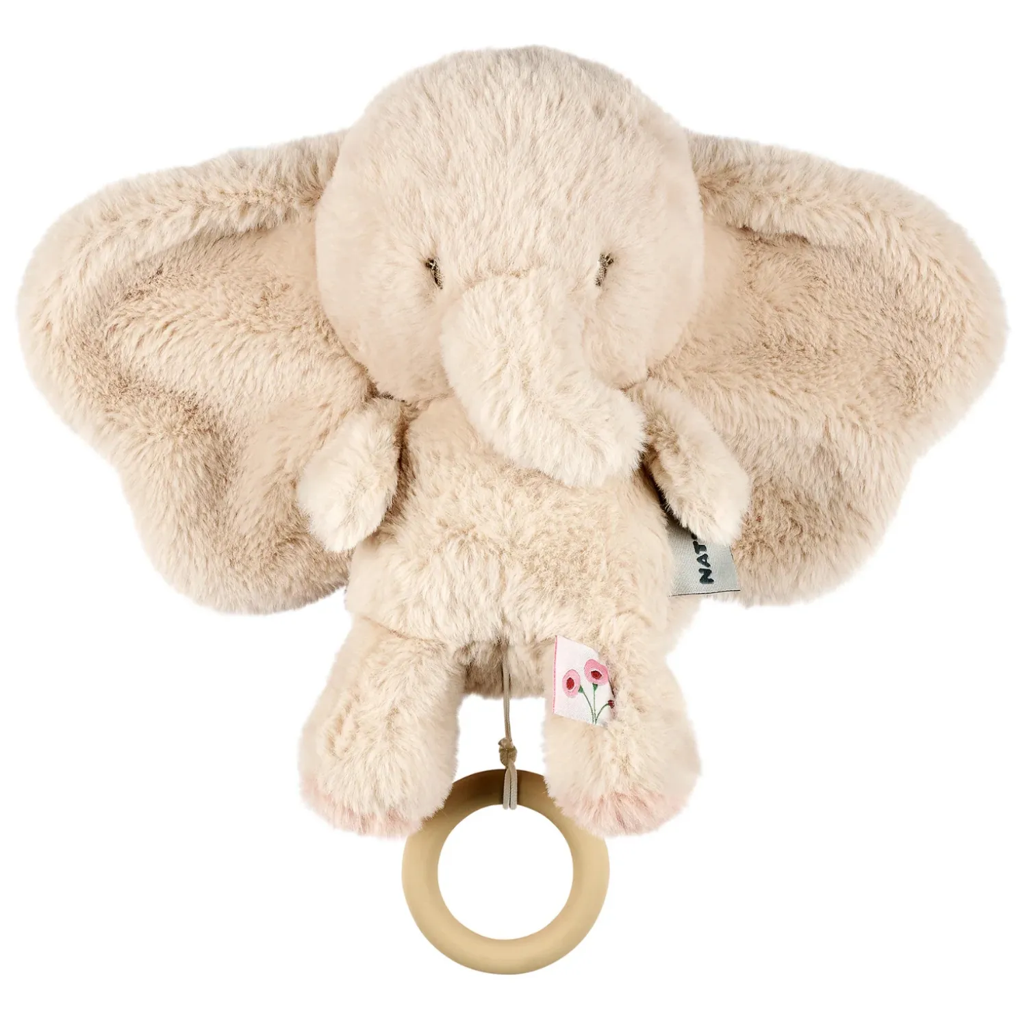 Игрушка мягкая Nattou Musical Soft toy FANFAN Слонёнок sand музыкальная 759175