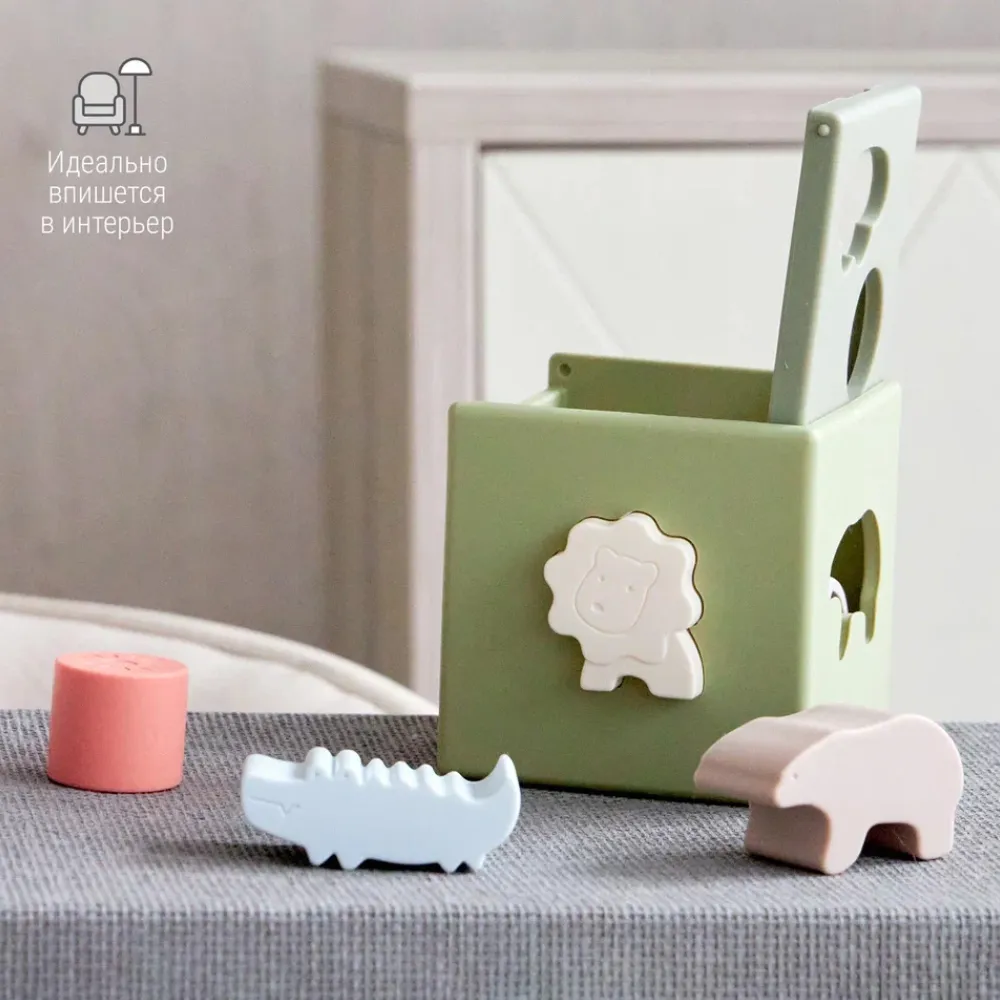 Игрушка-сортер edda Зверята STP-01002