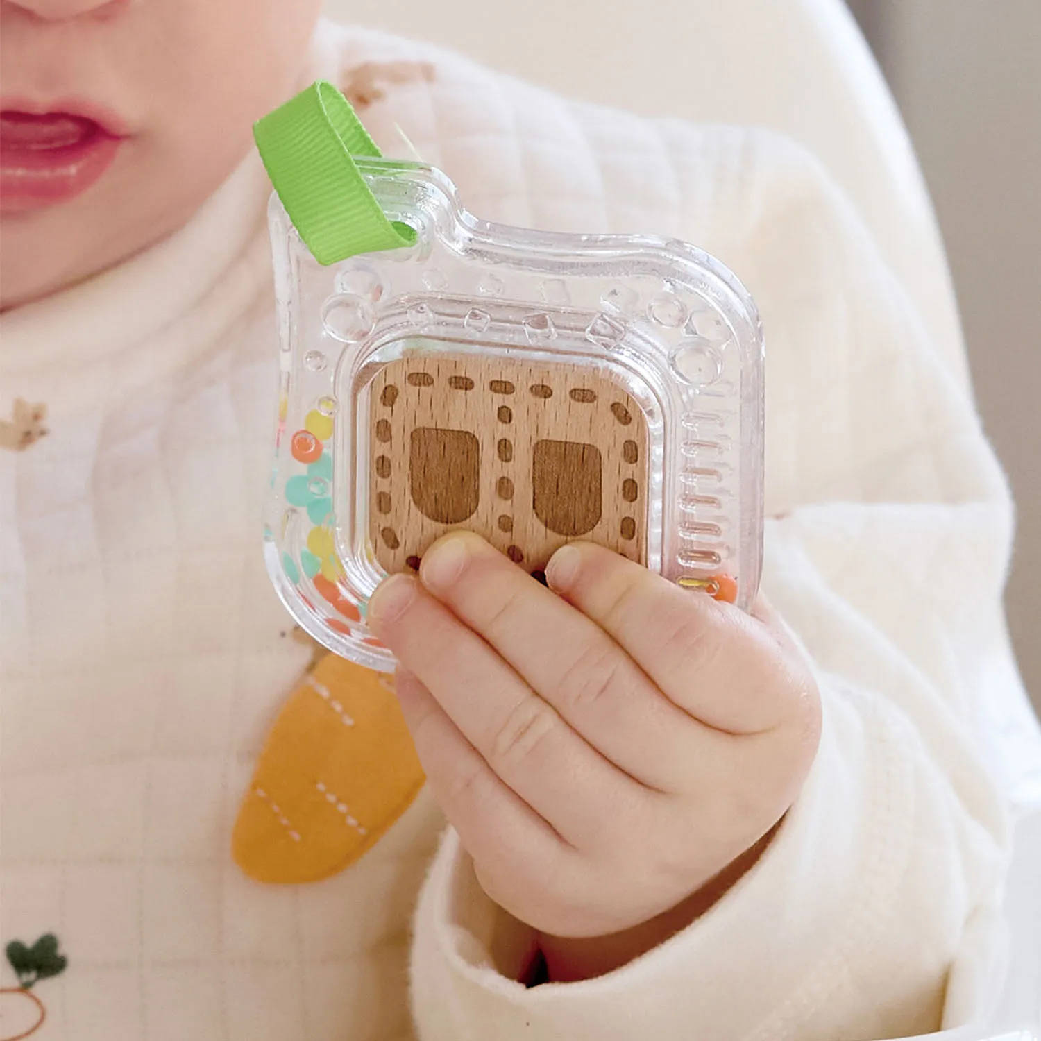 Игрушка развивающая HAPE «Малышам» ABC 3в1 (погремушка, прорезыватель, мягкая игрушка) E0129_HP