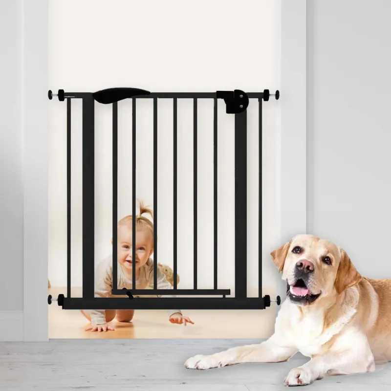 Барьер-ворота безопасности GUIMO Baby Safety Gate 76-80 см White. Изображение 11