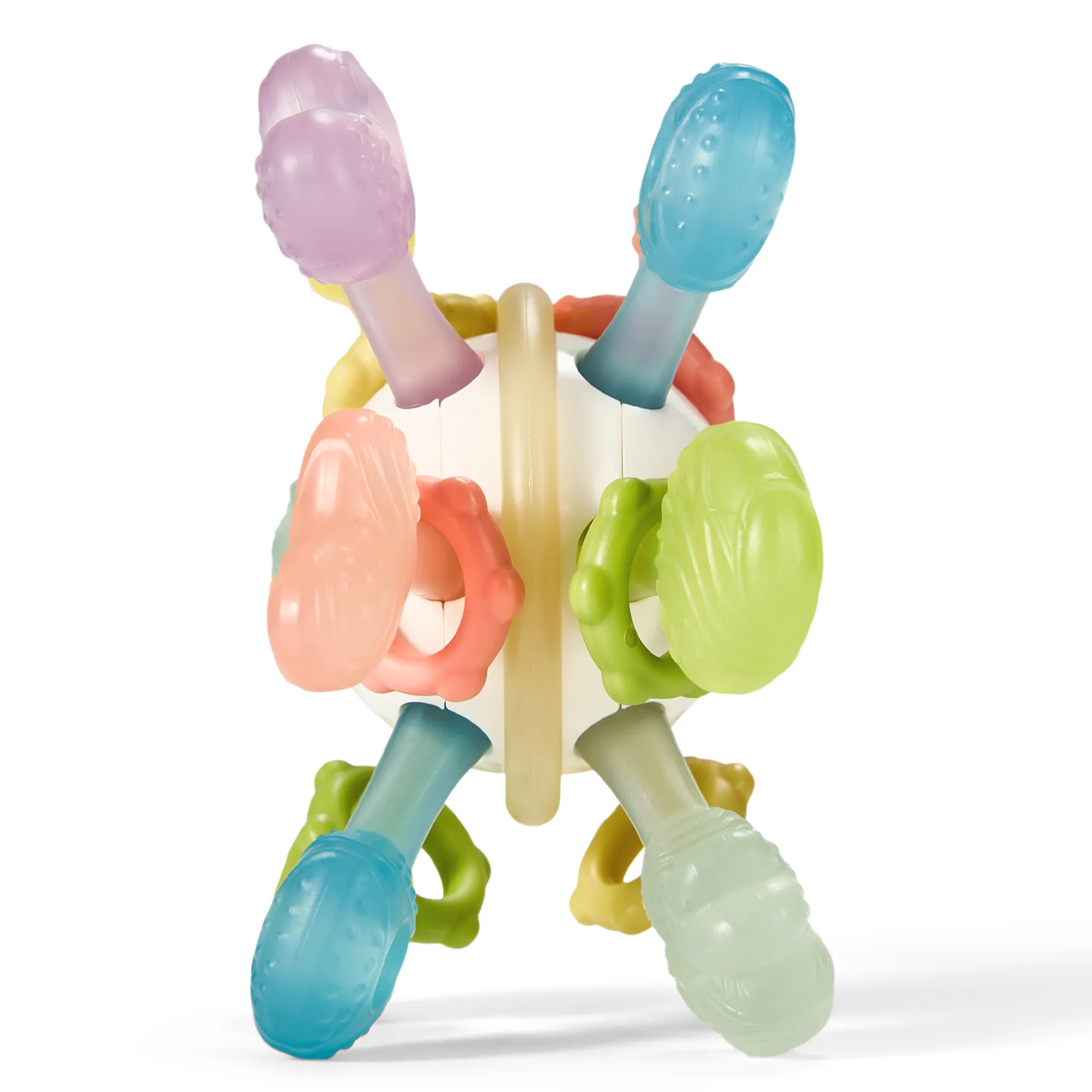 Массажер для дёсен (прорезыватель) Happy Baby colorful 20042