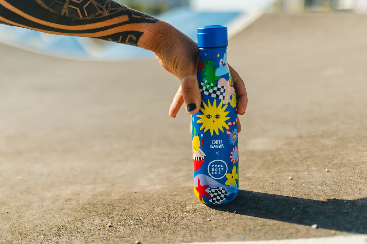 Термос-термобутылка Cool Bottles Eddie Baehr Sunshine Fiesta 500 мл