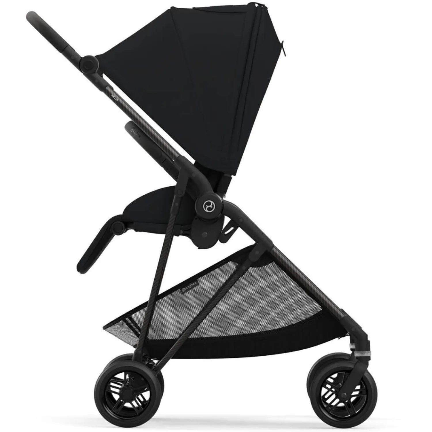 Коляска прогулочная Cybex Melio Carbon с дождевиком 2024