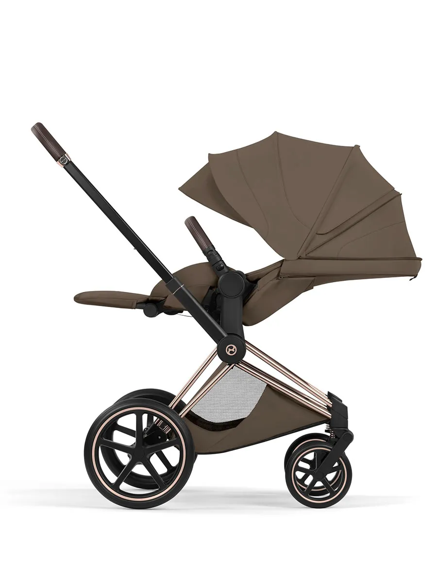 Коляска 2 в 1 Cybex Priam (5) Style шасси Rosegold