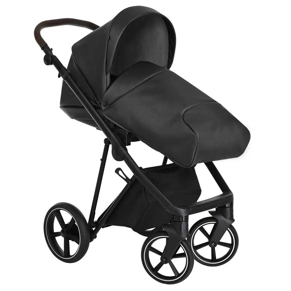 Коляска 2 в 1 Roan Sol экокожа