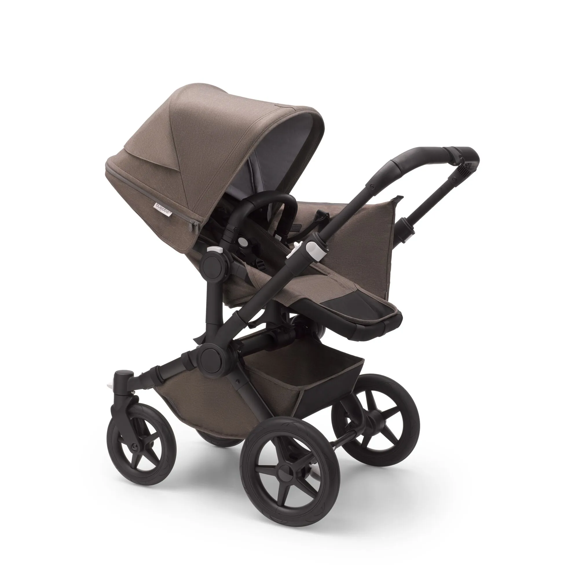 Коляска 2 в 1 Bugaboo Donkey5 Twin шасси Mineral Black