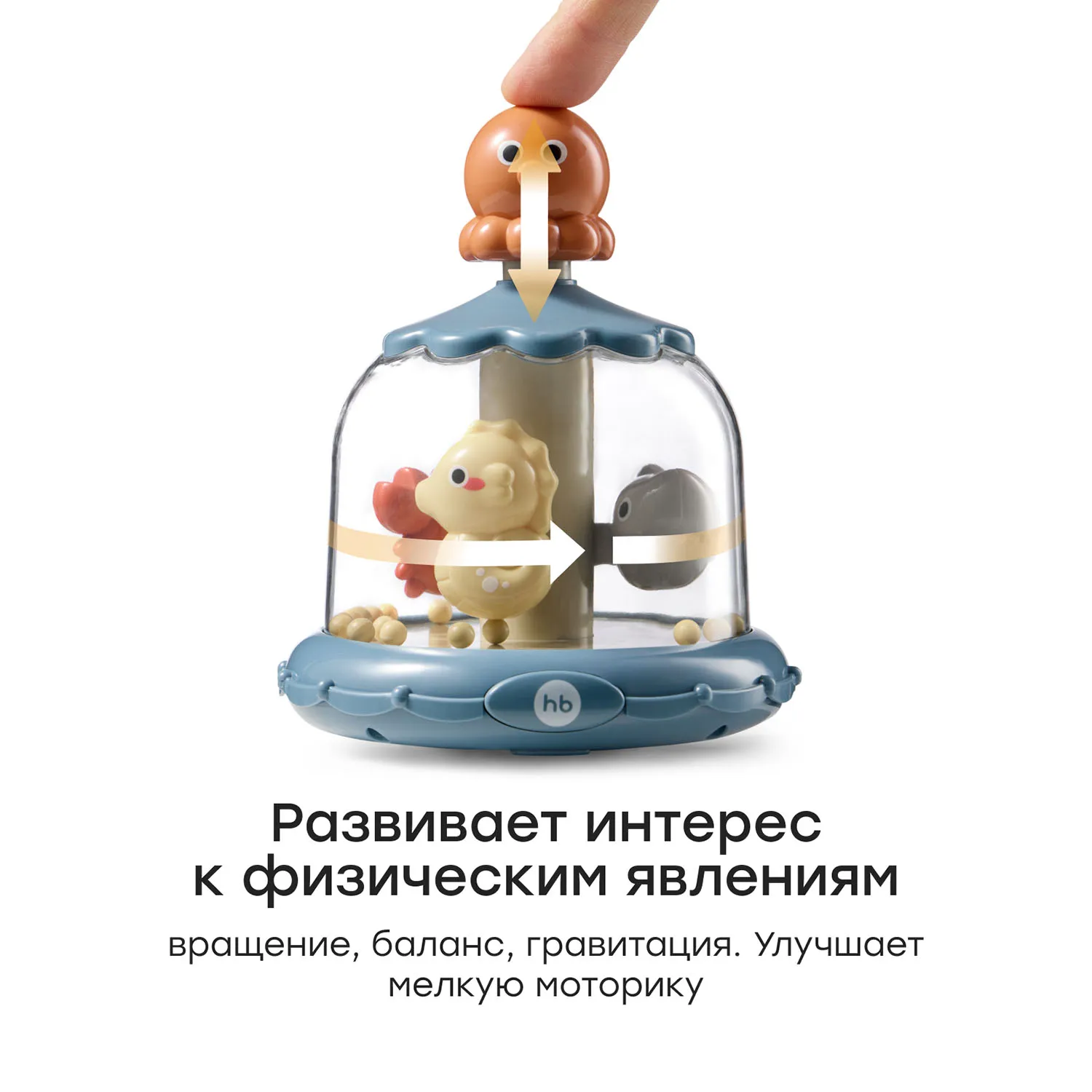 Юла-игрушка Happy Baby