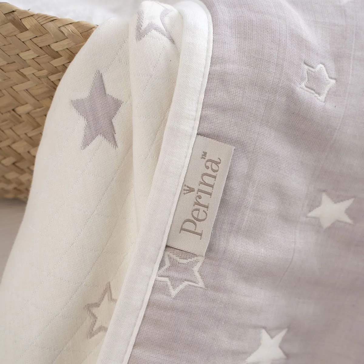 Плед для новорожденного Perina Звезды 110х80