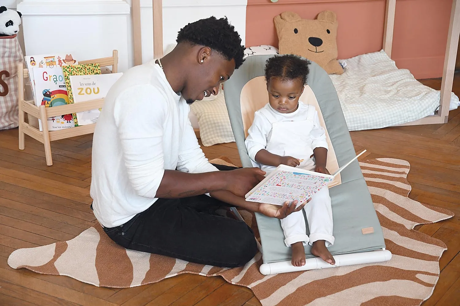 Шезлонг складной Beaba Transat Eazy Relax