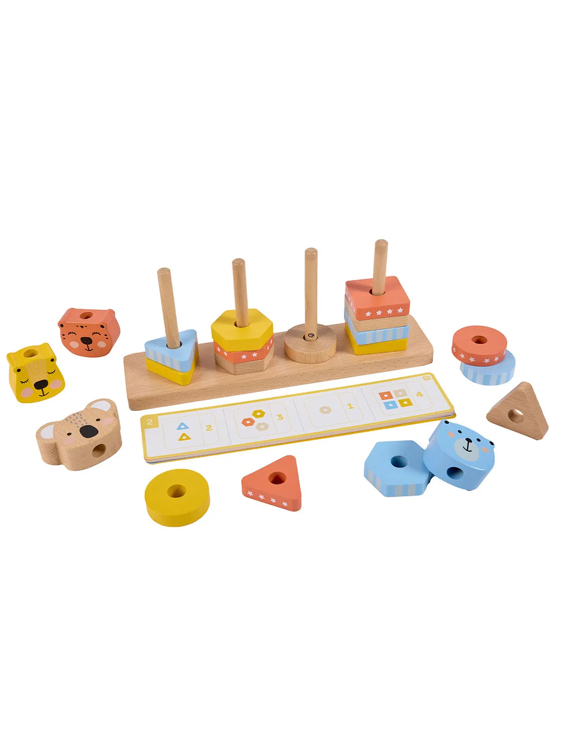 Игрушка развивающая Eurekakids «В мире животных» Сортер